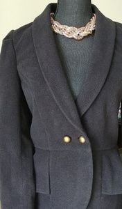 Jack by BB Dakota Black Peplum Jacket